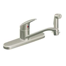 Cornerstone Chrome One-Handle Kitchen Faucet, CA40513SL