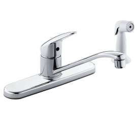 Cornerstone Chrome One-Handle Kitchen Faucet, CA40514