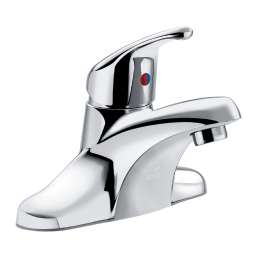 Cornerstone Chrome One-Handle Bathroom Faucet, CA40717