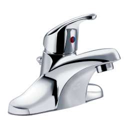 Cornerstone Chrome One-Handle Bathroom Faucet, CA40718