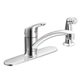 Baystone Chrome One-Handle Kitchen Faucet, CA42513