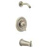 Capstone Brushed Nickel Cycling Tub/Shower, T41311NHBN