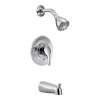 Baystone Chrome Cycling Tub/Shower, T42311C