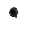 CFG Matte black transfer valve trim, T50915BL