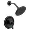 Ember Matte black cycling shower only, T56912EPBL