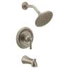 Ember Brushed nickel cycling tub/shower, T56913EPBN