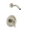 Aluma Brushed nickel cycling tub/shower, T57912NHBN