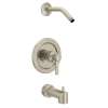 Aluma Brushed nickel cycling tub/shower, T57913NHBN