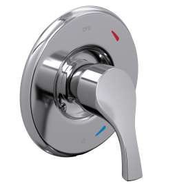 Ash Chrome cycling shower only, T58911