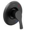 Ash Matte black cycling shower only, T58911BL