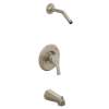 Ash Brushed nickel cycling tub/shower, T58913NHBN
