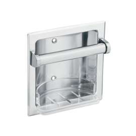 Recessed Soap Holder in Chrome