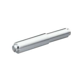 Plastic Roller Toilet Paper Spring Rod in Chrome
