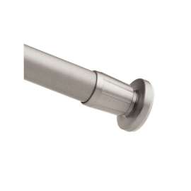 5ft Shower Rod in Brushed Nickel