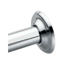 5ft Shower Rod Set (Plated) in Stainless Steel