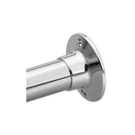 Shower Rod in Polished Stainless Steel