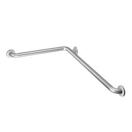 48in x 24in x 1-1/2in L-Shaped Grab Bar in Peened