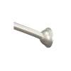 6ft Fixed-Length Curved Shower Rod in Brushed Nickel