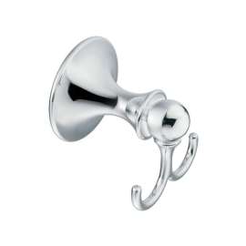 Creative Specialties Lounge DN7703CH Double Robe Hook in Chrome