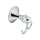 Creative Specialties Lounge DN7703CH Double Robe Hook in Chrome
