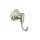 Creative Specialties Ellsworth DN9103BN Single Robe Hook in Brushed Nickel