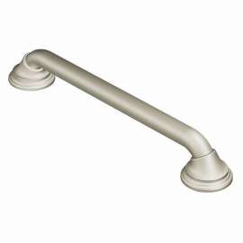 Creative Specialties Home Care R8718D3GBN 18in x 1-1/4in Grab Bar in Brushed Nickel