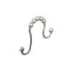 3in Shower Ring Set of 12 in Brushed Nickel