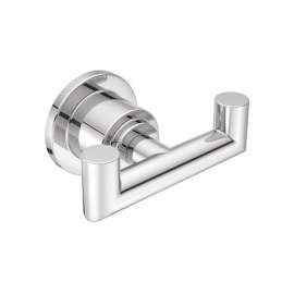 Creative Specialties Arris YB0803CH Double Robe Hook in Chrome