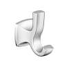 Double Hook Robe Hook in Chrome
