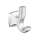 Double Hook Robe Hook in Chrome