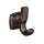 Creative Specialties Voss YB5103ORB Double Hook Robe Hook in Oil Rubbed Bronze