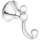 Creative Specialties Wynford YB5203CH Single Robe Hook in Chrome