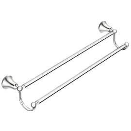 Creative Specialties Wynford YB5222CH 24in Double Towel Bar in Chrome