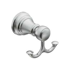 Double Robe Hook in Chrome