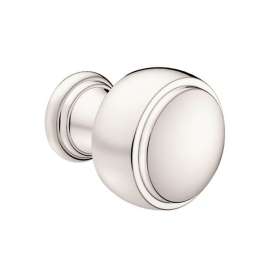 1-1/10in Round Cabinet Knob in Nickel