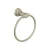 6-1/2in Towel Ring with Concealed Mounting in Brushed Nickel