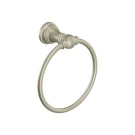 6-1/2in Towel Ring with Concealed Mounting