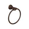 6-1/2in Towel Ring with Concealed Mounting in Oil Rubbed Bronze