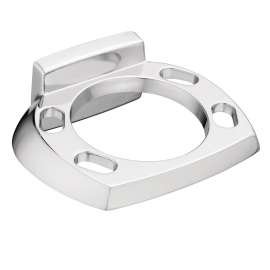 Contemporary Chrome Toothbrush Holder - Wallmount, 2340