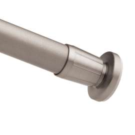 Donner Commercial Brushed nickel Shower Rod, 52-5-BN