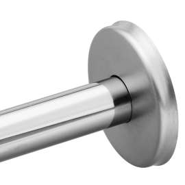 Donner Commercial Satin stainless Shower Rod, 55-5