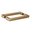 Contemporary Chrome 8" shower door handle, BP0115BZG