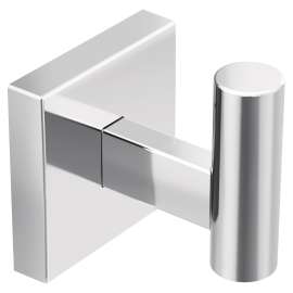 Triva Chrome single robe hook, BP1803CH