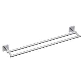 Triva Chrome 24" double towel bar, BP1822CH