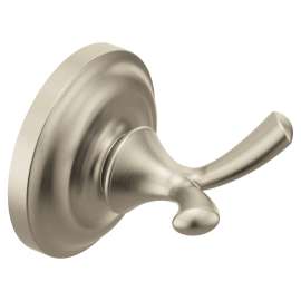 Madison Chrome Double Robe Hook, BP6903BN