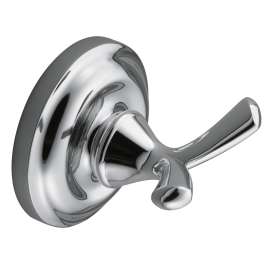 Madison Chrome Double Robe Hook, BP6903CH