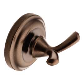 Madison Chrome double robe hook, BP6903OWB