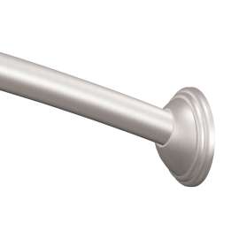 Curved Shower Rods Chrome 5' Curved Shower Rod, CSR2155BN