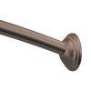 Curved Shower Rods Chrome 5' Curved Shower Rod, CSR2155OWB