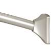 Curved Shower Rods Chrome Adjustable Curved Shower Rod, CSR2164BN